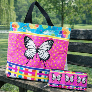 Orchard Butterfly Wallet & Tote Bag