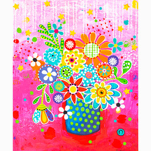 Original Painting - Pot of Colour 1