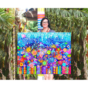 Original Painting - Raining Colour