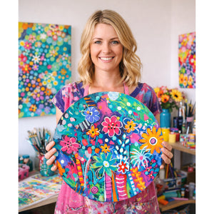 Original Painting - Sparkling Violet