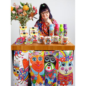 Smile Style & Kaleidoscope Mugs (set of 6)