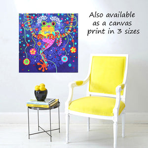 Original Painting - Banjo - Green Tree Frog