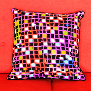 Colorburst Mondrian Cushion