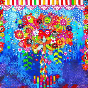 Canvas Wall Art - Carnival of Colour