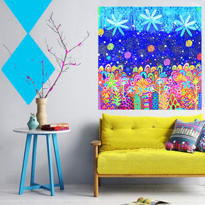 Canvas Wall Art - Star Clouds