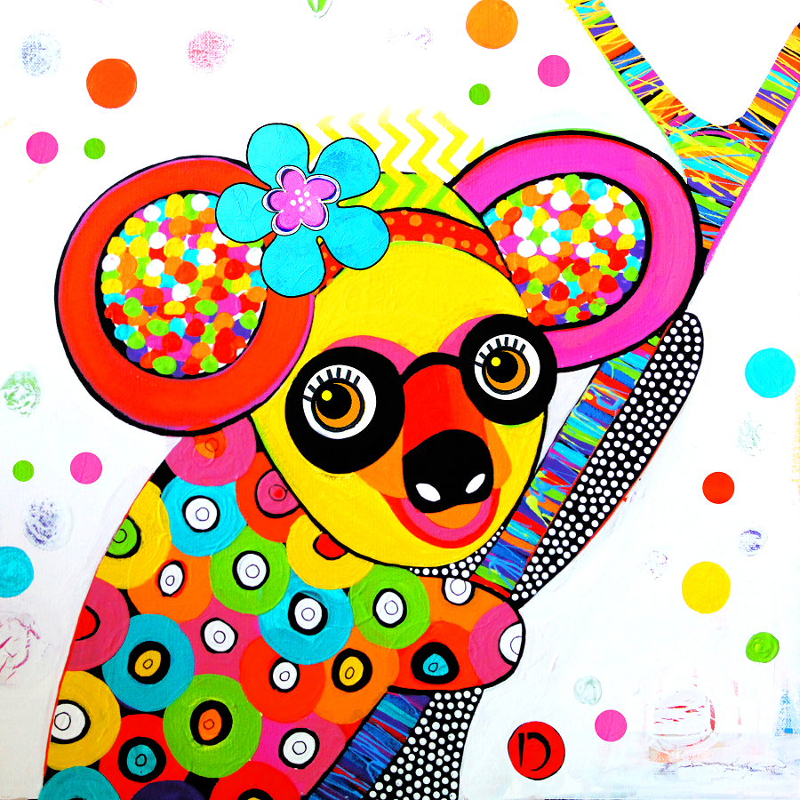 Canvas Wall Art - Koko Koala