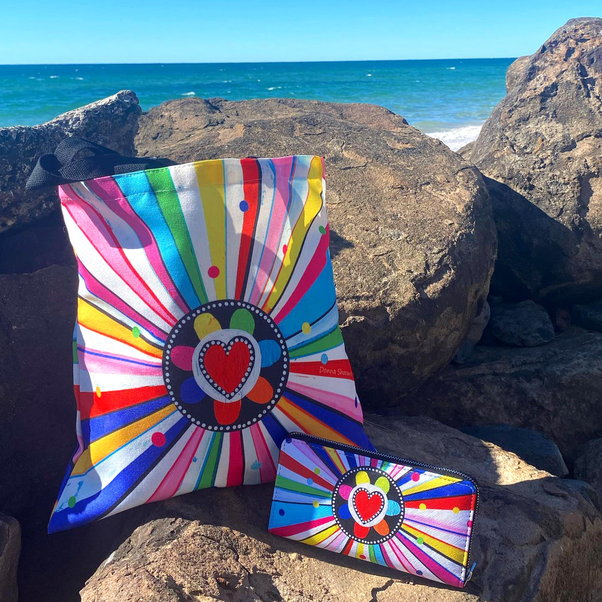 Rainbow Love Wallet & Tote Bag