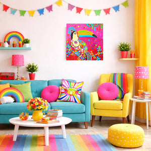 Original Painting -Cha Cha Cha - Toucan