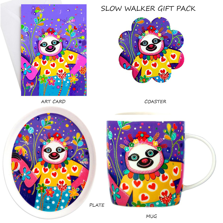 Slow Walker Sloth Gift Pack