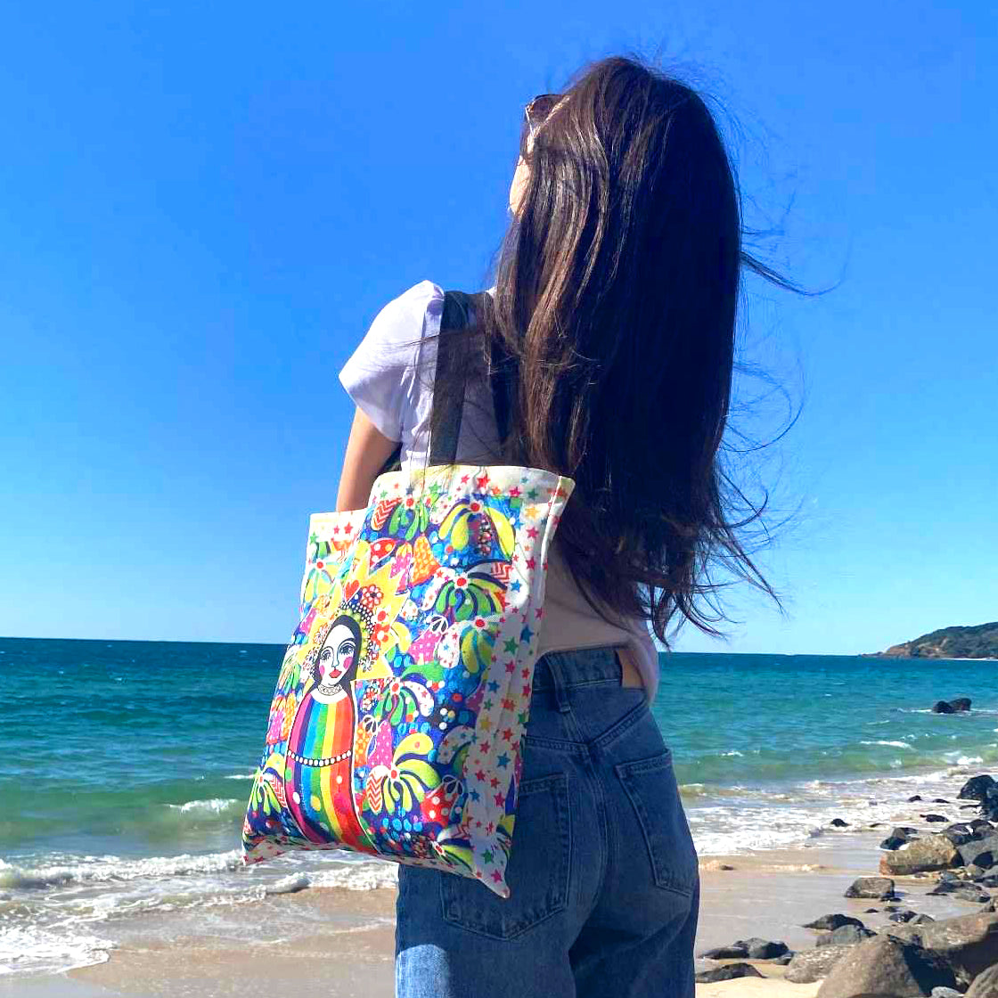 Angel Trumpet Tote Bag