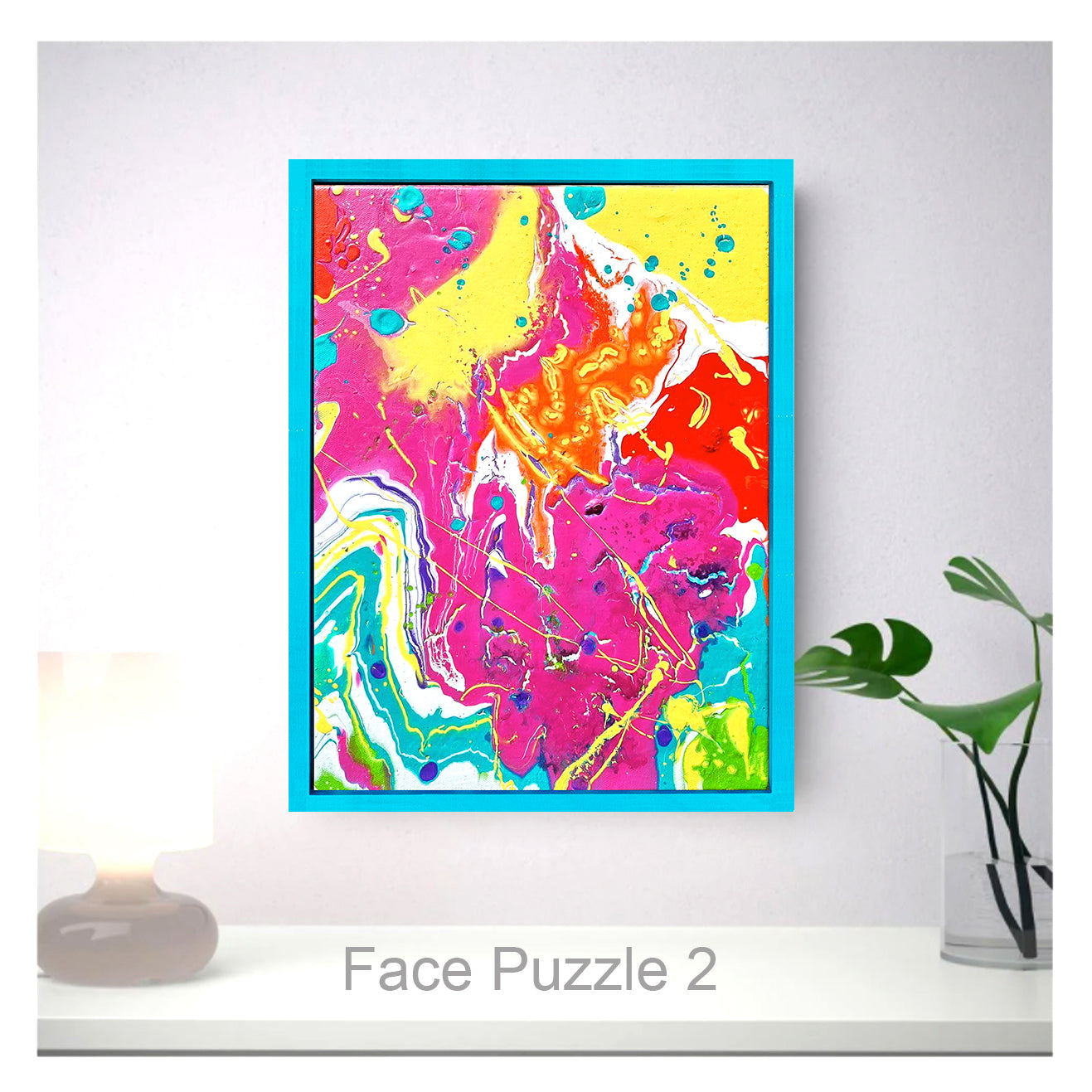 Original Painting - Face Puzzle 1 & 2