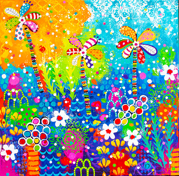 Original Painting - Bangalow Palms