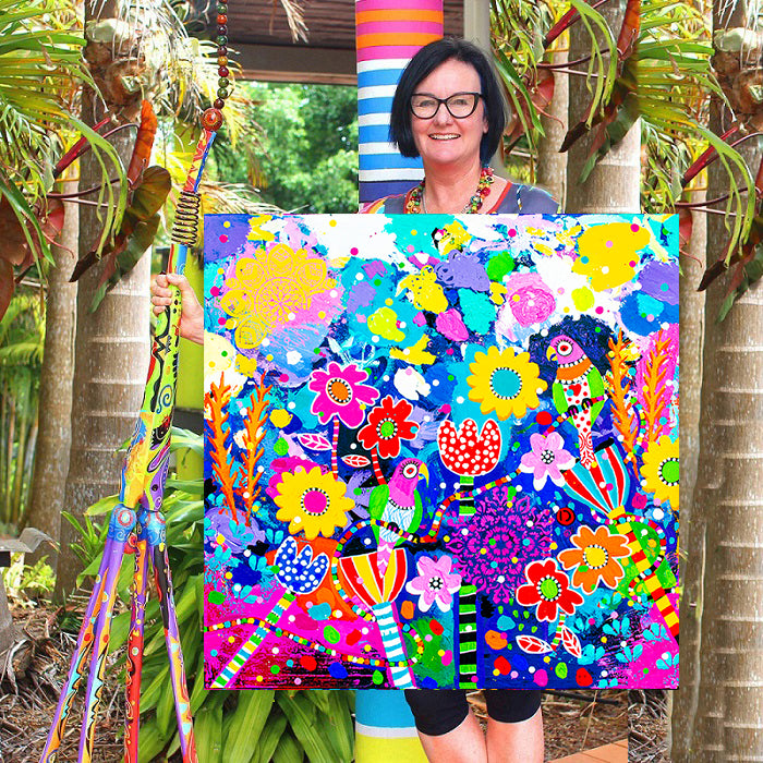 Original Painting - Cloaked in Colour