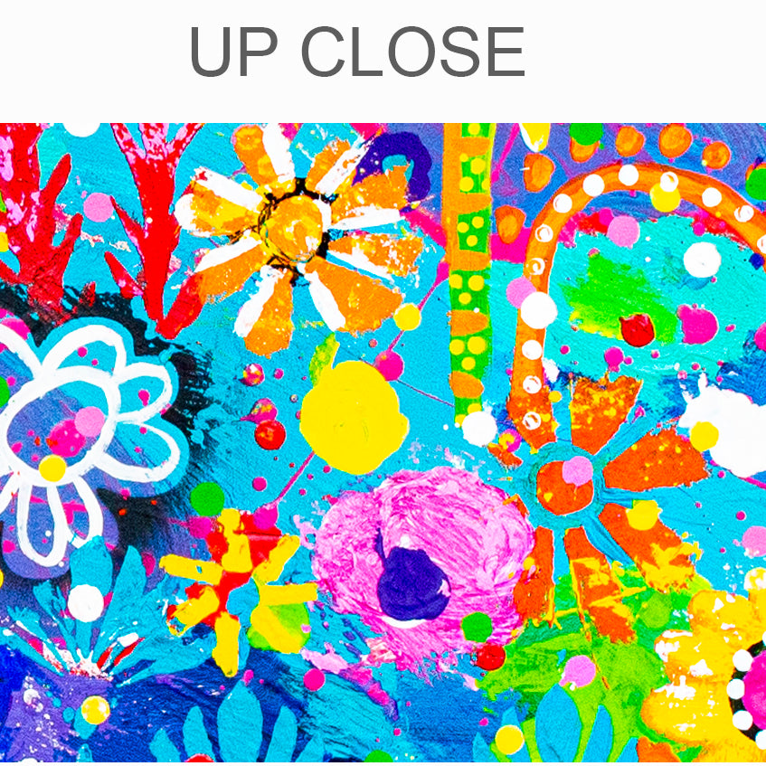 Original Painting - Garden of Colourful Delights