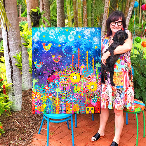 Original painting - 'Landing Zone'