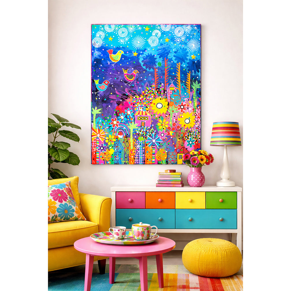 Original painting - 'Landing Zone'