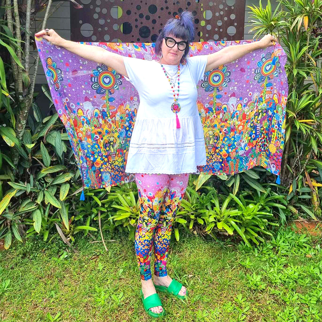 Liquid Sunset Leggings