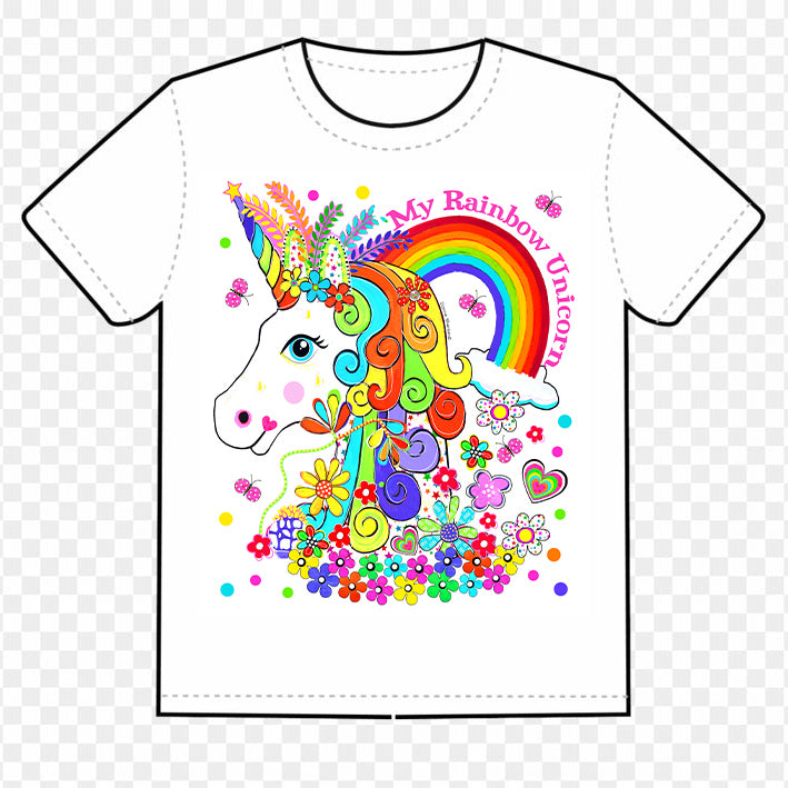 Kids T-shirt Rainbow Unicorn