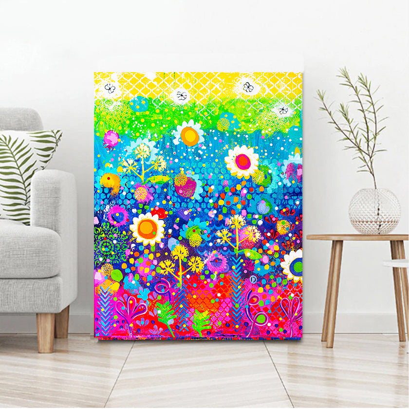 Original Painting - Rainbow Retreat