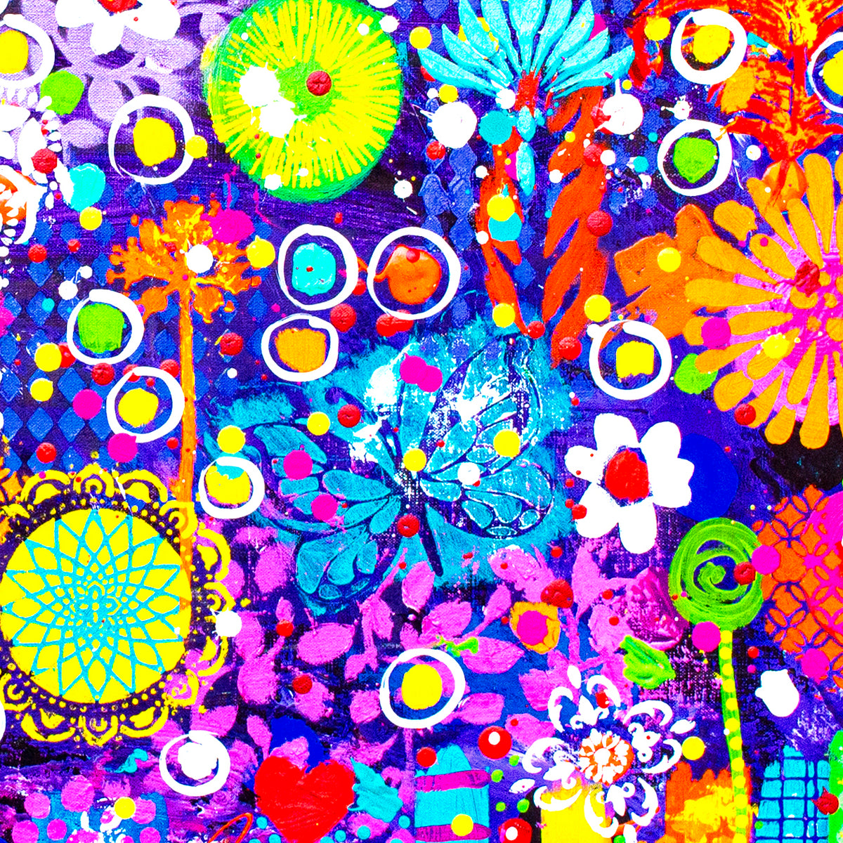 Original Painting - Raining Colour