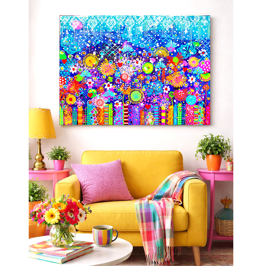 Original Painting - Raining Colour