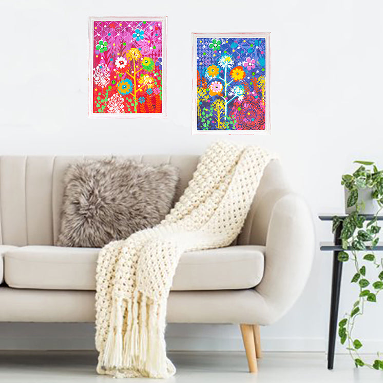 Original Painting - Blooming Beauty Violet