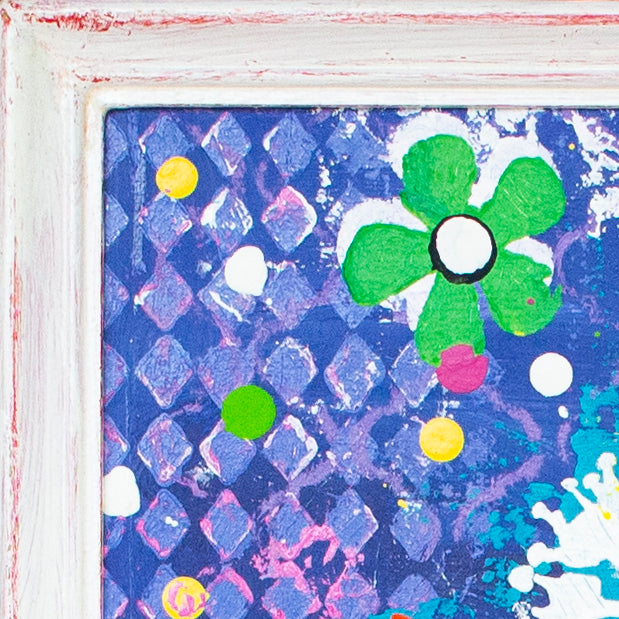 Original Painting - Blooming Beauty Violet