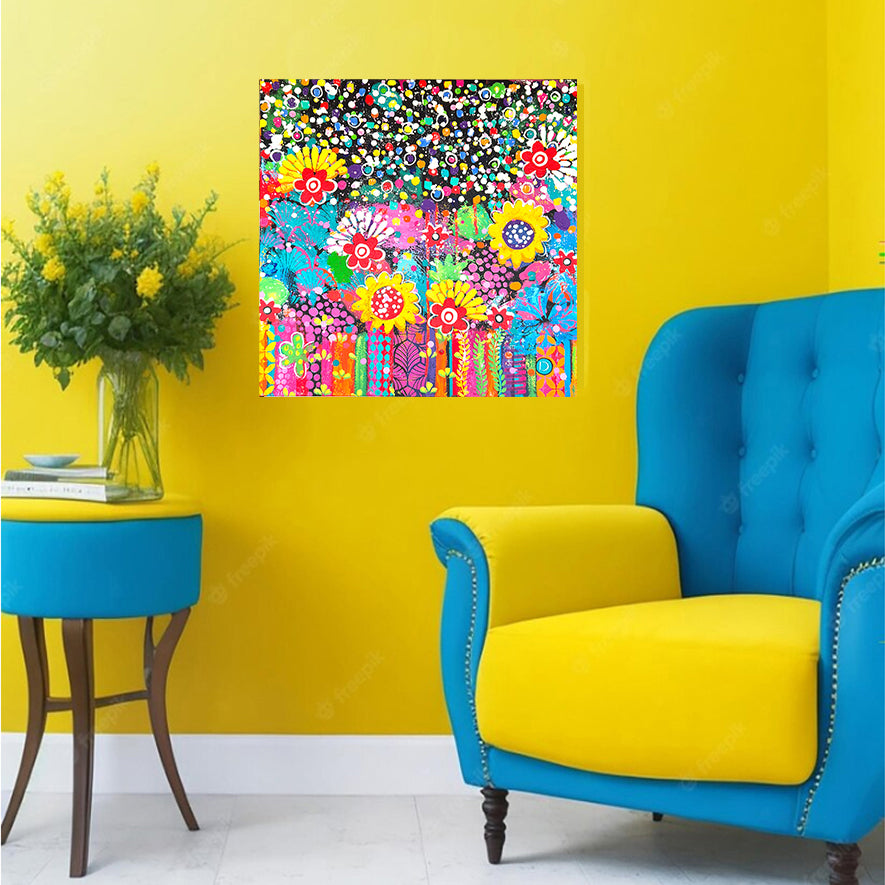 Original Painting - Garden of Dots