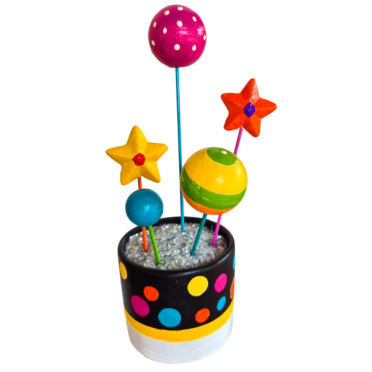 'Starry Pops 2' Vase