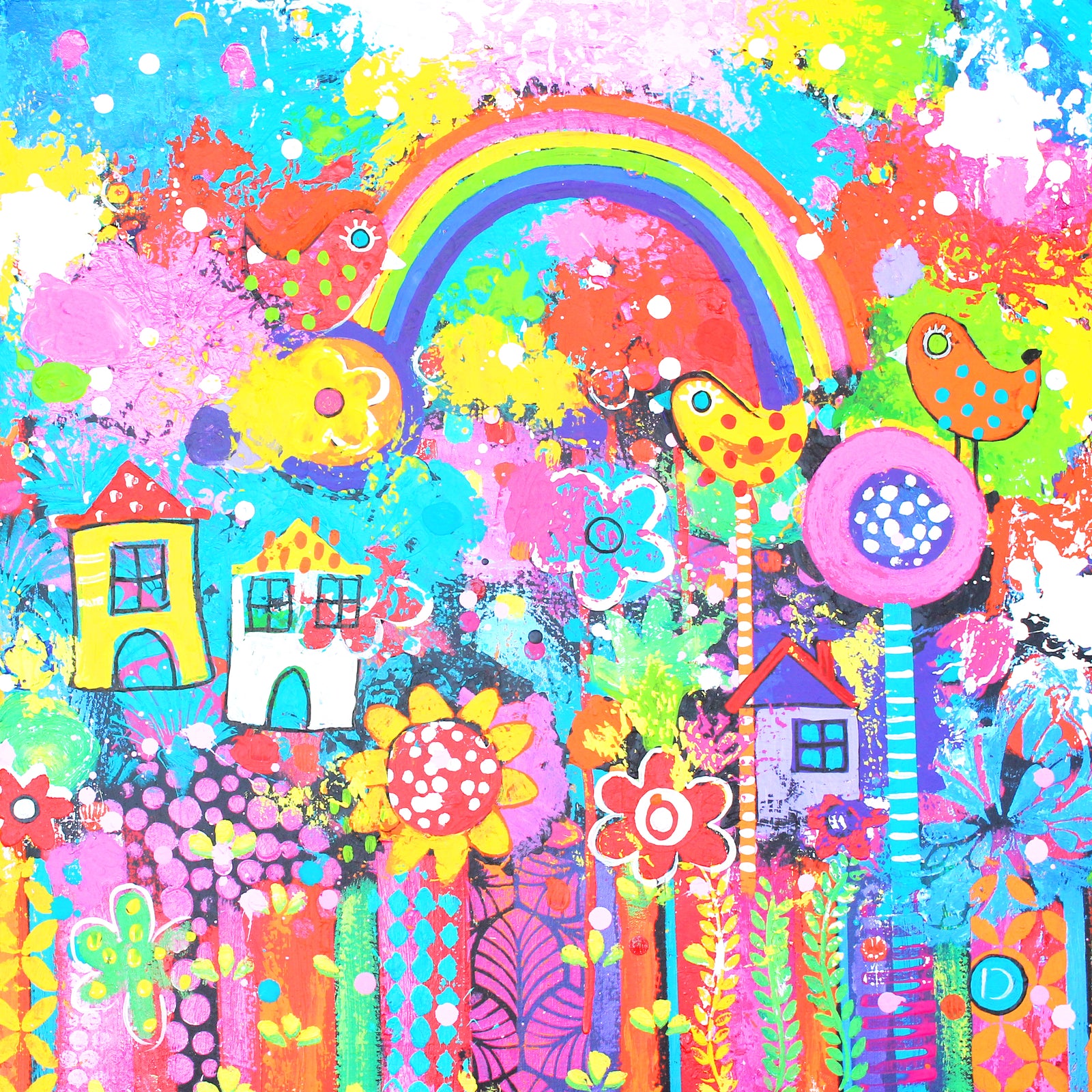 Original Painting -Daydream Village