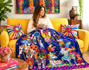 Throw Blanket - Animal Safari