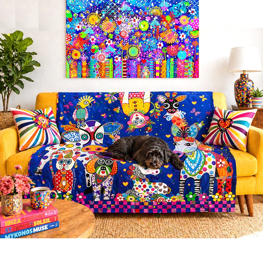 Throw Blanket - Animal Safari