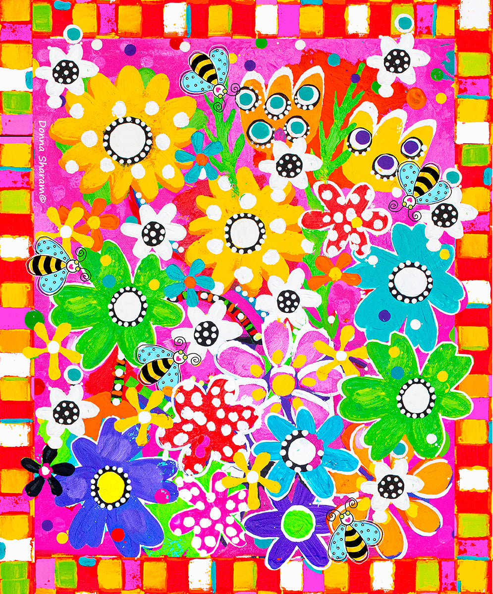 Throw Blanket - Busy Bee