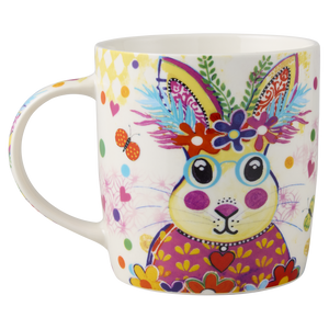 Kaleidoscope Rabbit Mug