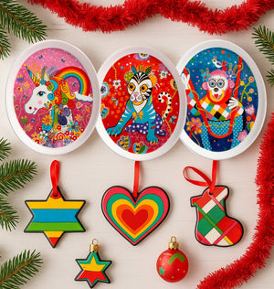 1 Set Christmas Decorations