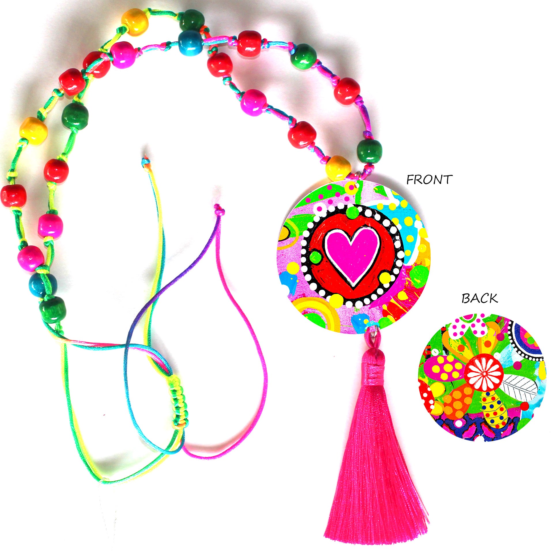 Rainbow Love Necklace