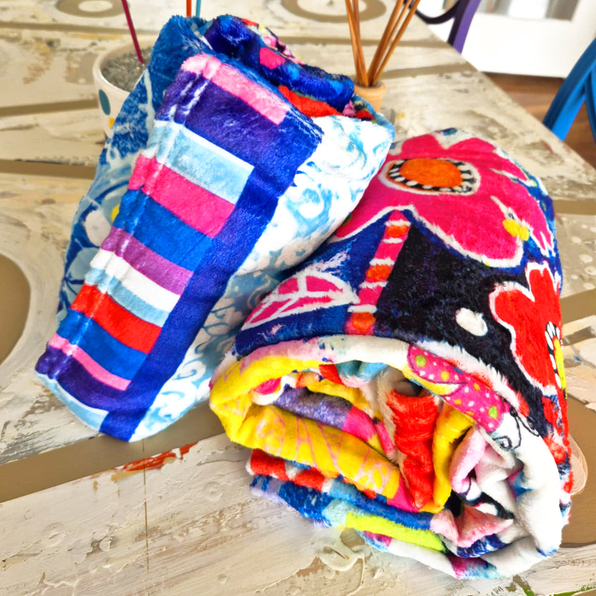 Throw Blanket - Colour Fields