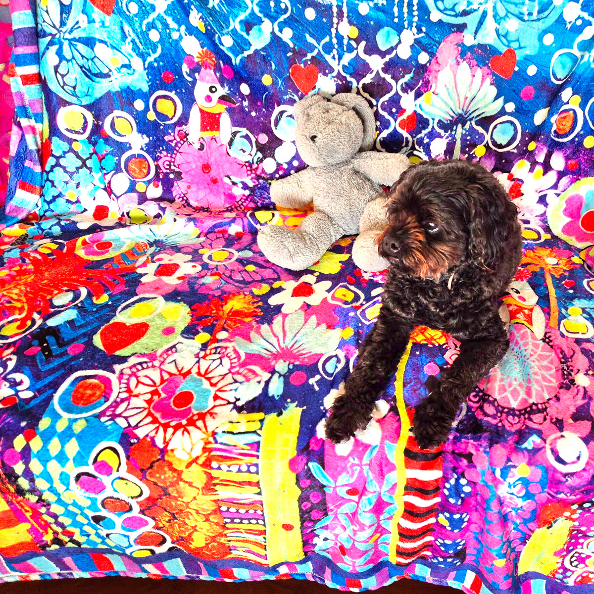 Throw Blanket - Colour Fields