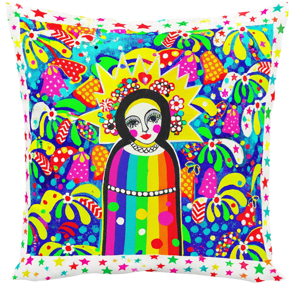 Angel Trumpet Cushion