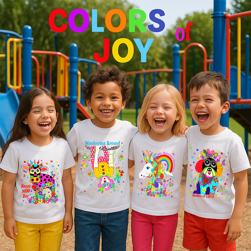 Kids T-shirt Monkeying Around