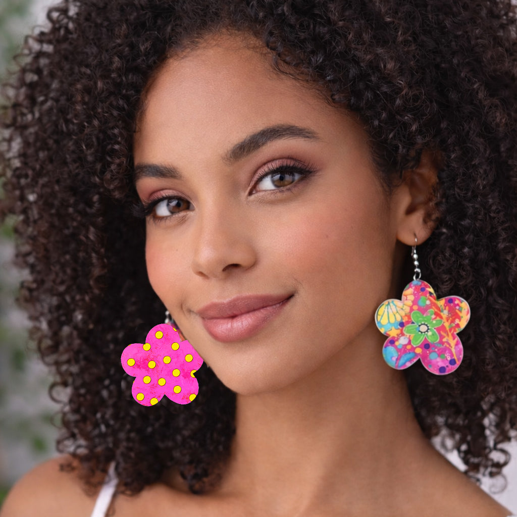 Buttercup Flower Earrings
