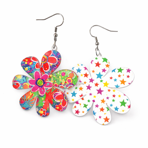 Periwinkle Flower Earrings
