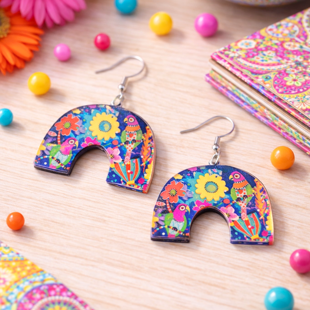 Rainbow Girls Earrings