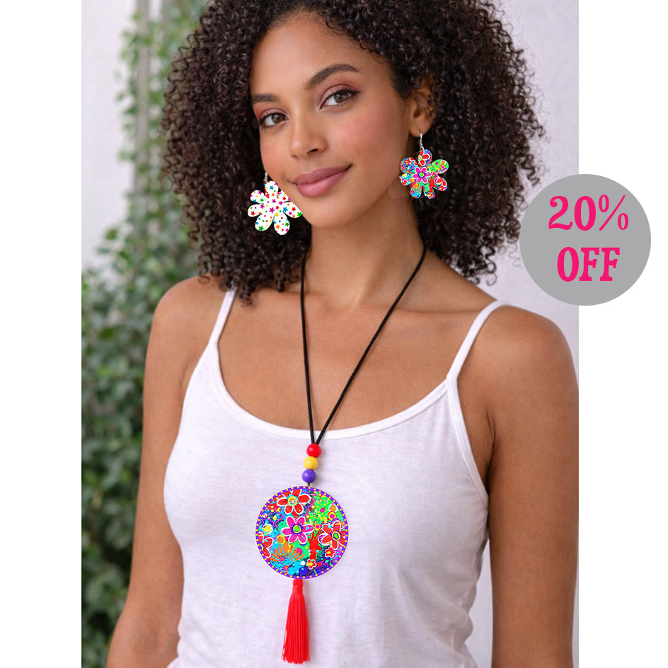 Periwinkle Flower Jewellery Bundle