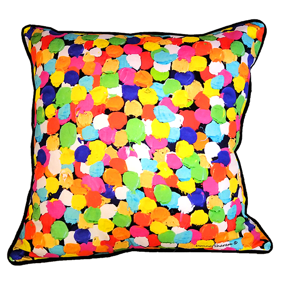 Painters Pallette Cushion