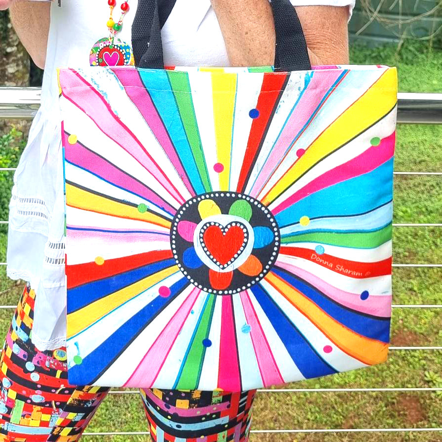 Rainbow Love Tote Bag