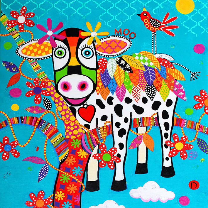 Canvas Wall Art  - Cowmooflage