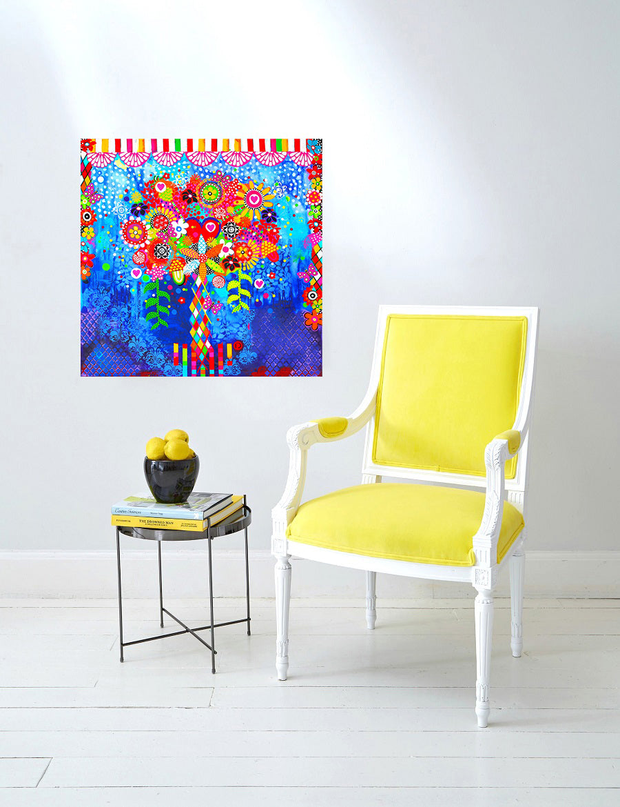 Canvas Wall Art - Carnival of Colour