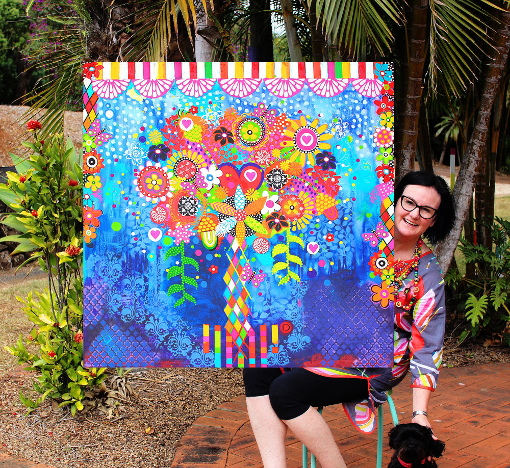 Original Painting - Carnival of Color