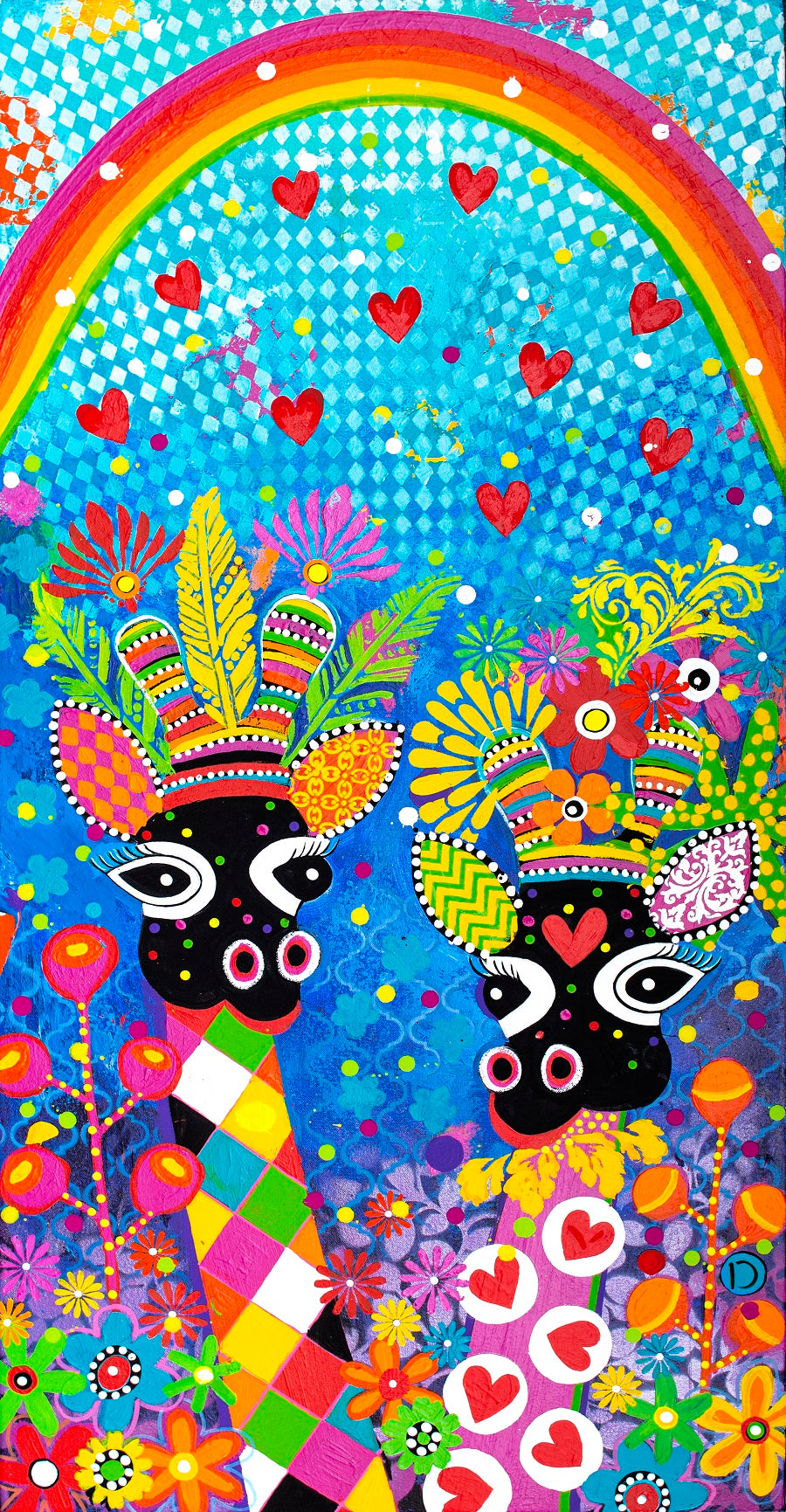 Original Painting - Rainbow Connection